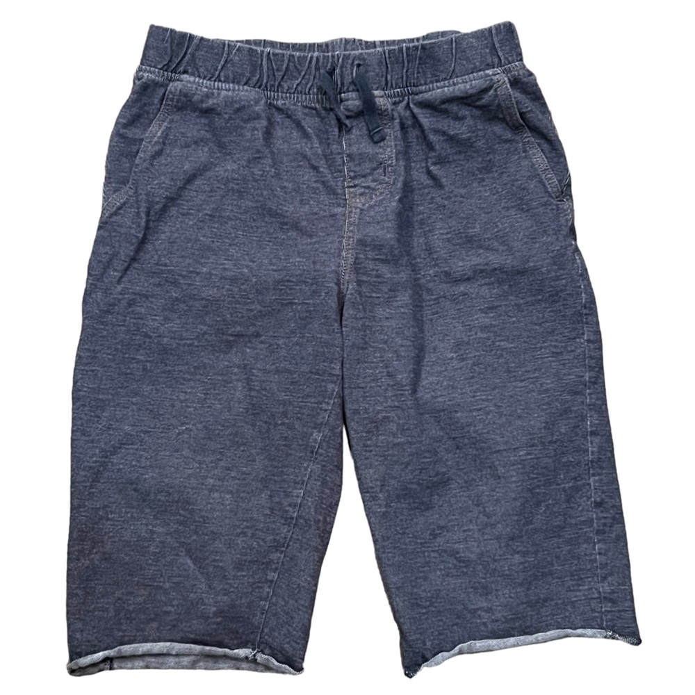 Tea 16 Youth Long Blue Shorts Spring Summer Drawstring Waist